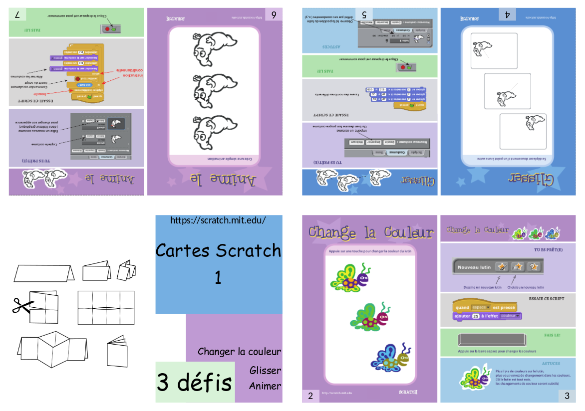 4 Minis-livres sur Scratch