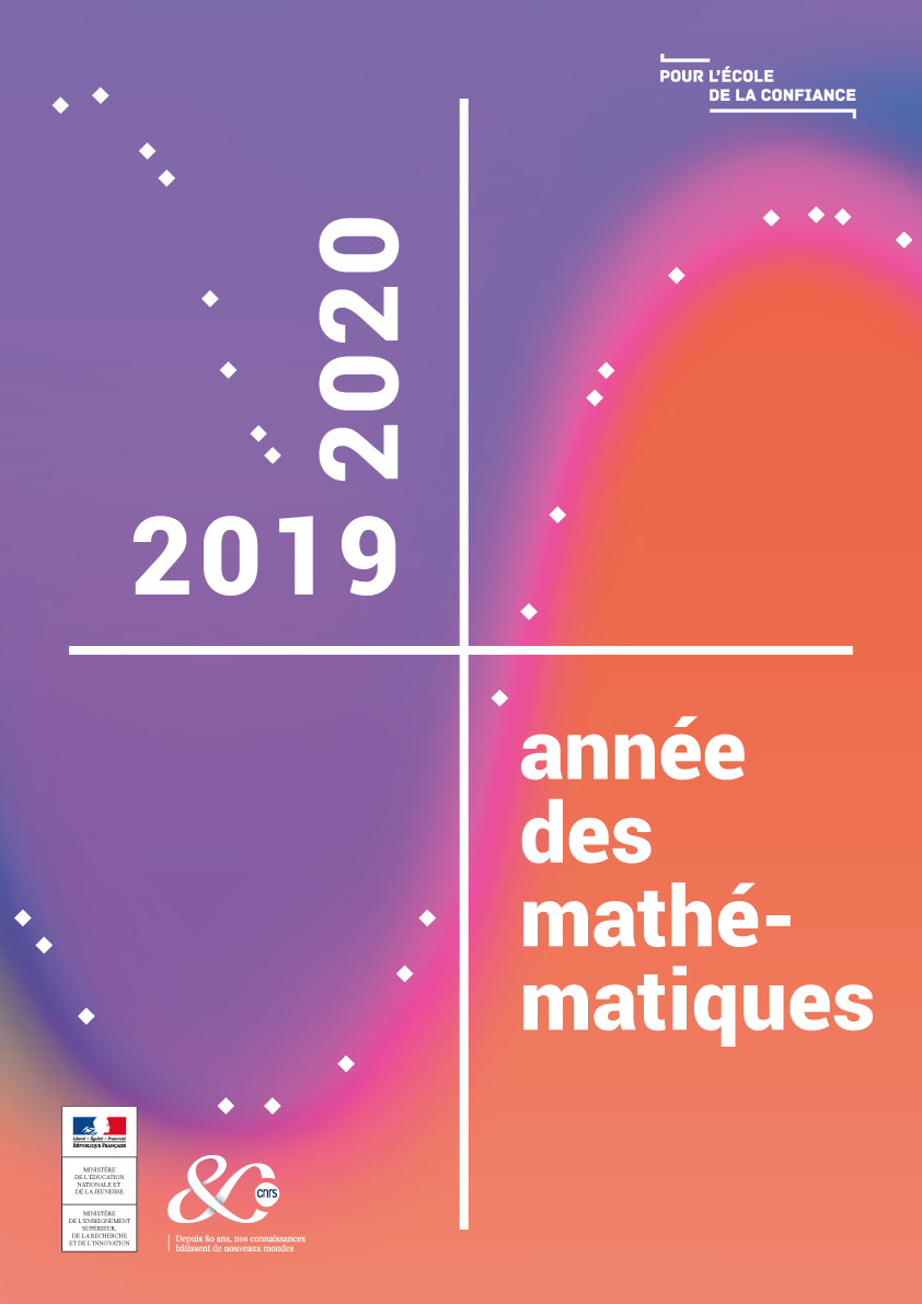 Affiche Année des maths